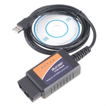 OBD2 Elm327 USB пластиковых сканер 25k 80 и FT232rl чип